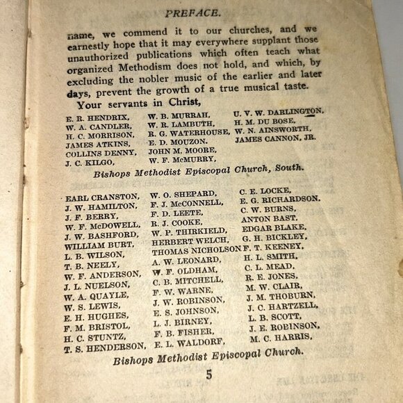 Methodist Episcopal Hymnal 1875? Christian NOTE: Binding is loose, missing pages - Picture 16 of 16